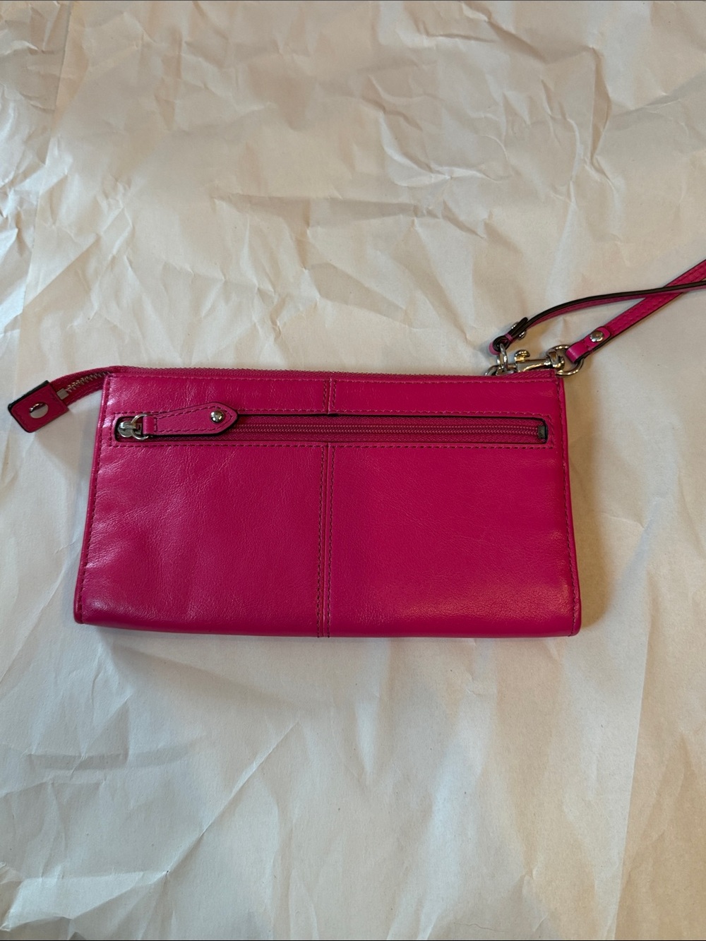 Vintage Y2K Coach Pink Signature Circle Tote with Matching Wristlet - Picture 9 of 11